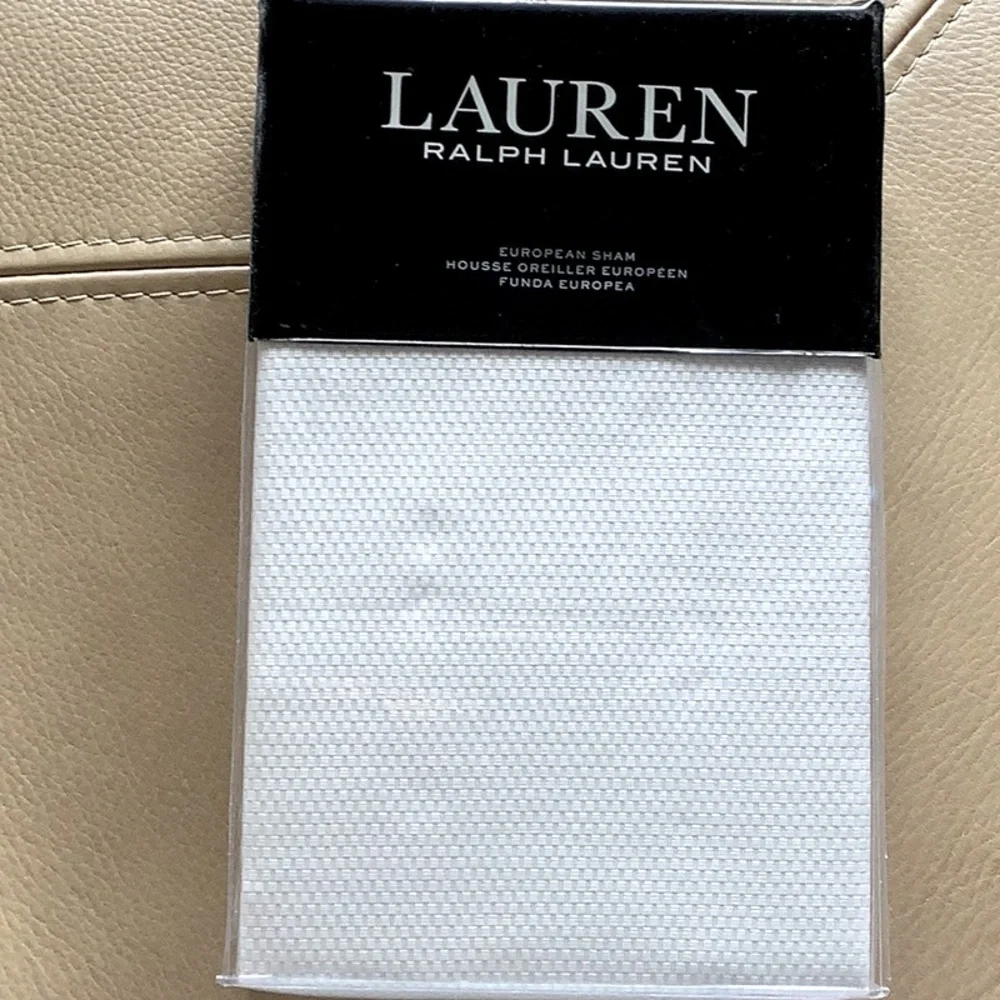 Ralph Lauren Eden Pique European Sham.